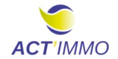 logo agence immobilière ACT'IMMO Réunion