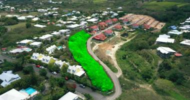 vente de 3 terrains À bÂtir viabilisÉs lot no2 de 467 m2 à sainte anne