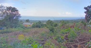 terrain de 451,50 m2 constructible, vue mer