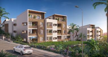 appartement t3 dernier étage piton saint leu avec magnifique vue mer