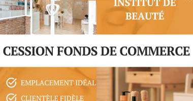 institut de beauté - vente fonds de commerce