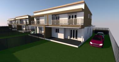 vente   au moule  6   logements modernes  mitoyens (3 batiments de 2 logements chacun)   f4 et   f3