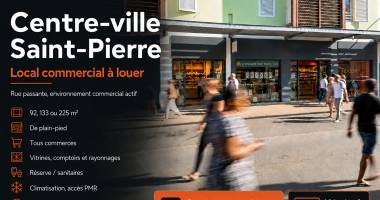 exclusif - local commercial - emplacement n°1 - prêt à l'emploi