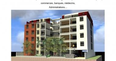 a vendre appartement f3 de 74.23 m2  au centre ville de  saint denis