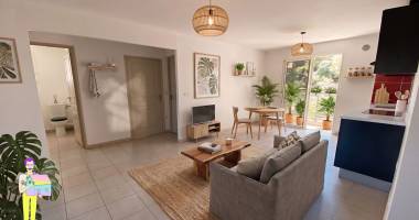 exclusivitÉ! lumineux t3 de 68 m² avec deux varangues et parking en sous-sol à sainte-clotilde - ref. 264698
