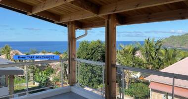 appartement f3 avec vue mer à manapany les bains