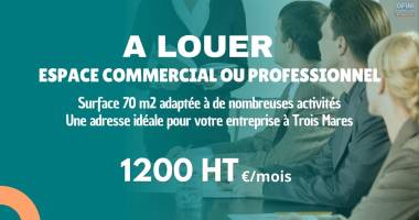 À louer – local commercial ou professionnel de 70 m² à trois mares - le tampon